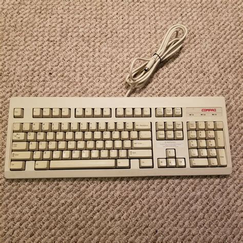 compaq computer keyboard|Compaq Vintage Computer Keyboard for sale .